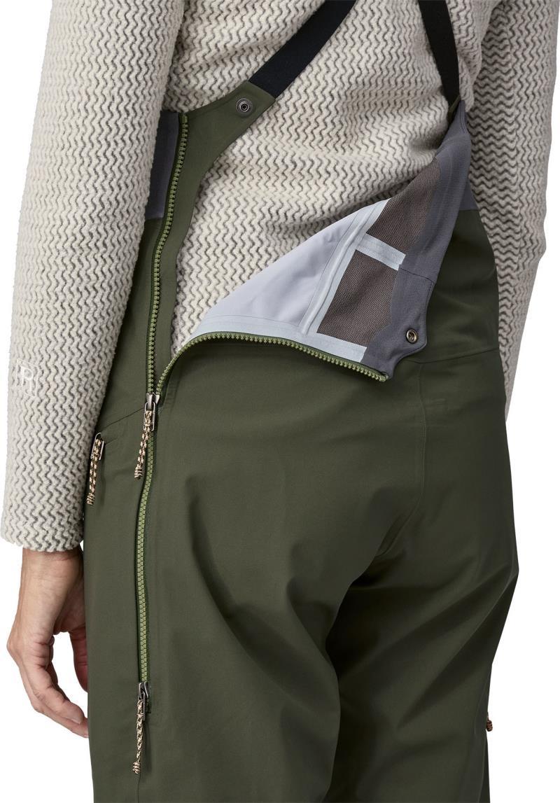SnowDrifter Bibs - Womens - Pine Needle Green 4