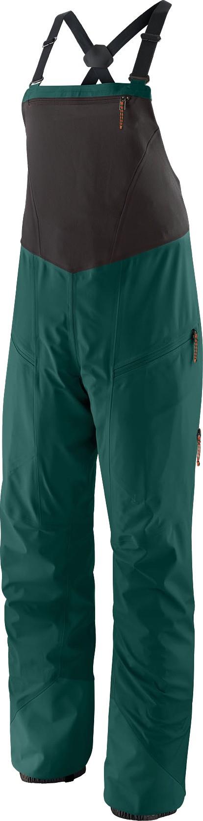 SnowDrifter Bibs - Womens - cascade green 1