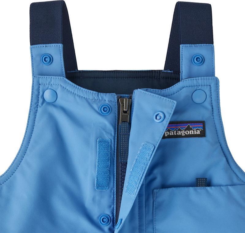 Snow Pile Bibs - Baby - blue bird 1