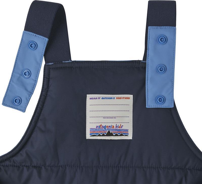 Snow Pile Bibs - Baby - blue bird 1