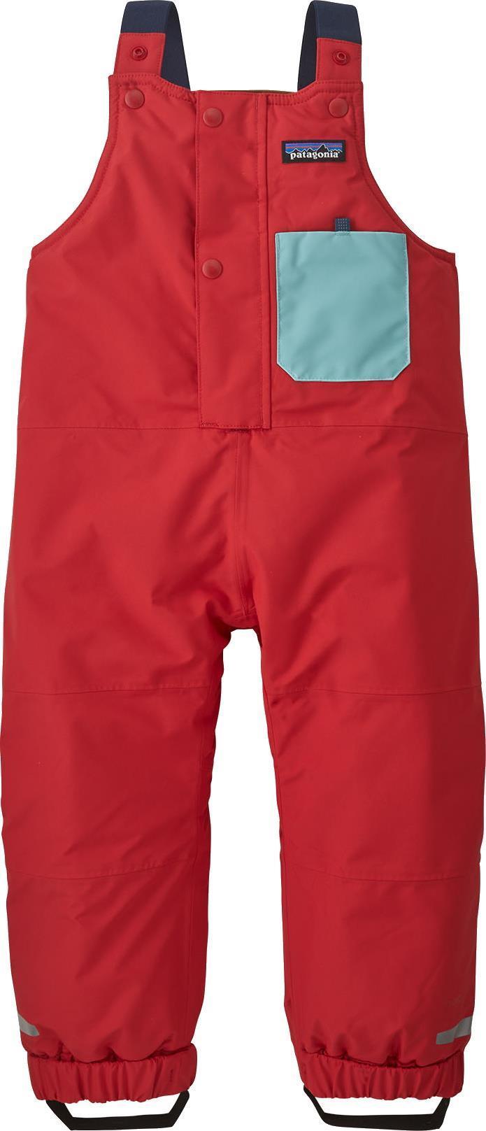 Snow Pile Bibs - Baby - touring red 1