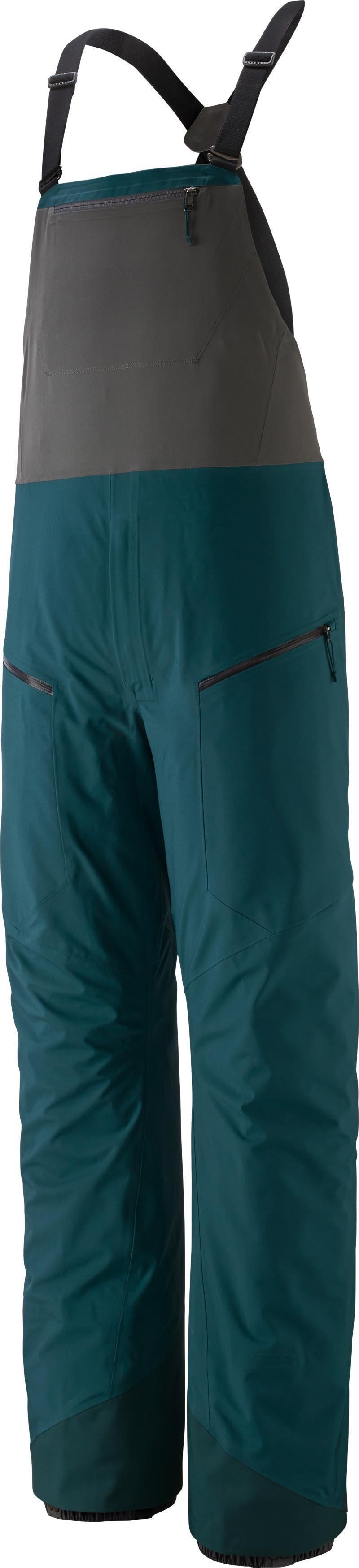 Snowdrifter Bibs - Mens - Dark Borealis Green 1