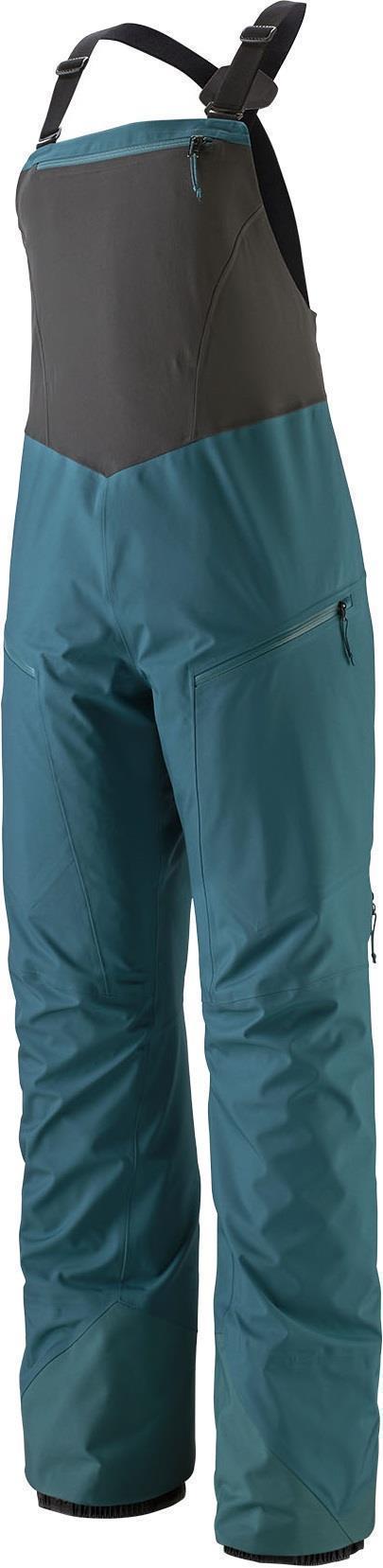 Snowdrifter Bibs - Womens - Abalone Blue 1