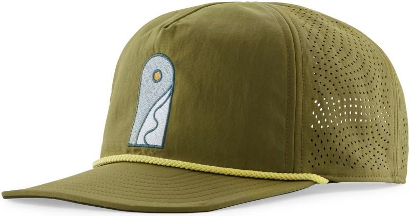 Snowfarer Cap - earlylines / pond green 1