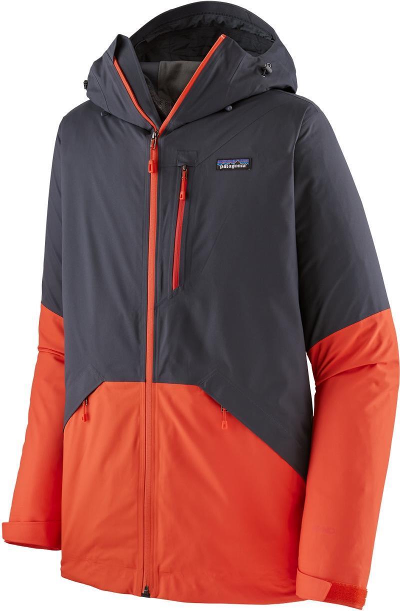 Snowshot Jacket - Mens - smolder blue w/metric orange 1