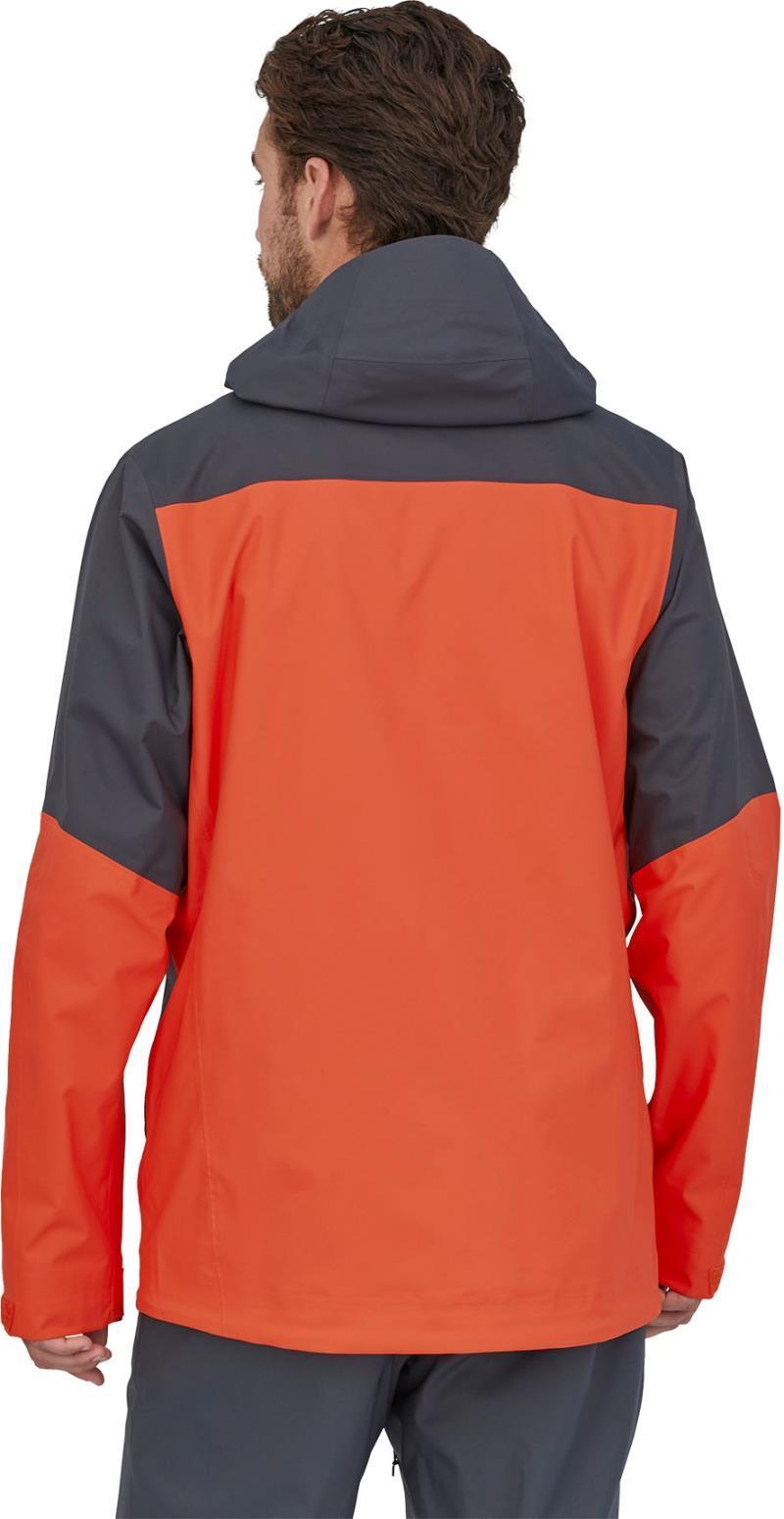 Snowshot Jacket - Mens - smolder blue w/metric orange 1