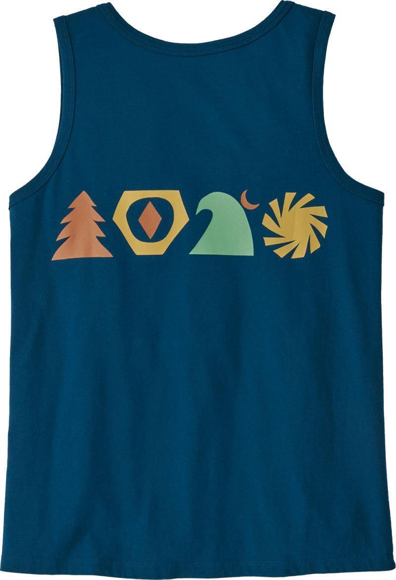 Spirited Seasons Organic Tank - Womens - Lagom Blue 1