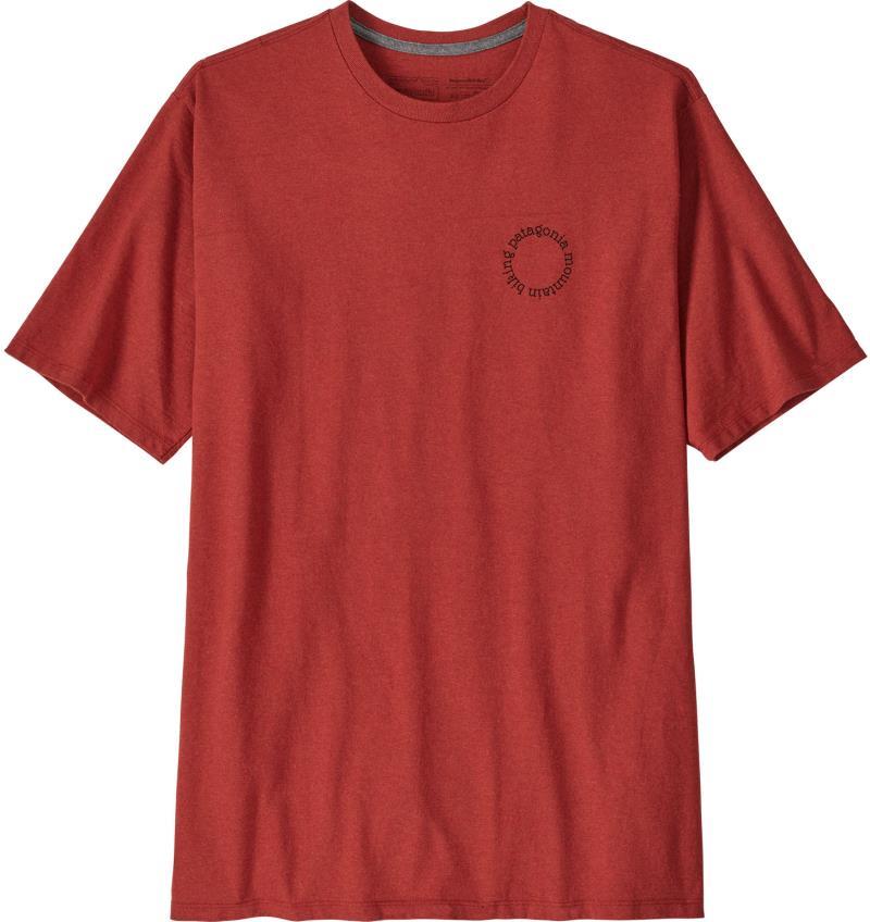 Spoke Stencil Responsibili-Tee - Mens - Burl Red 2