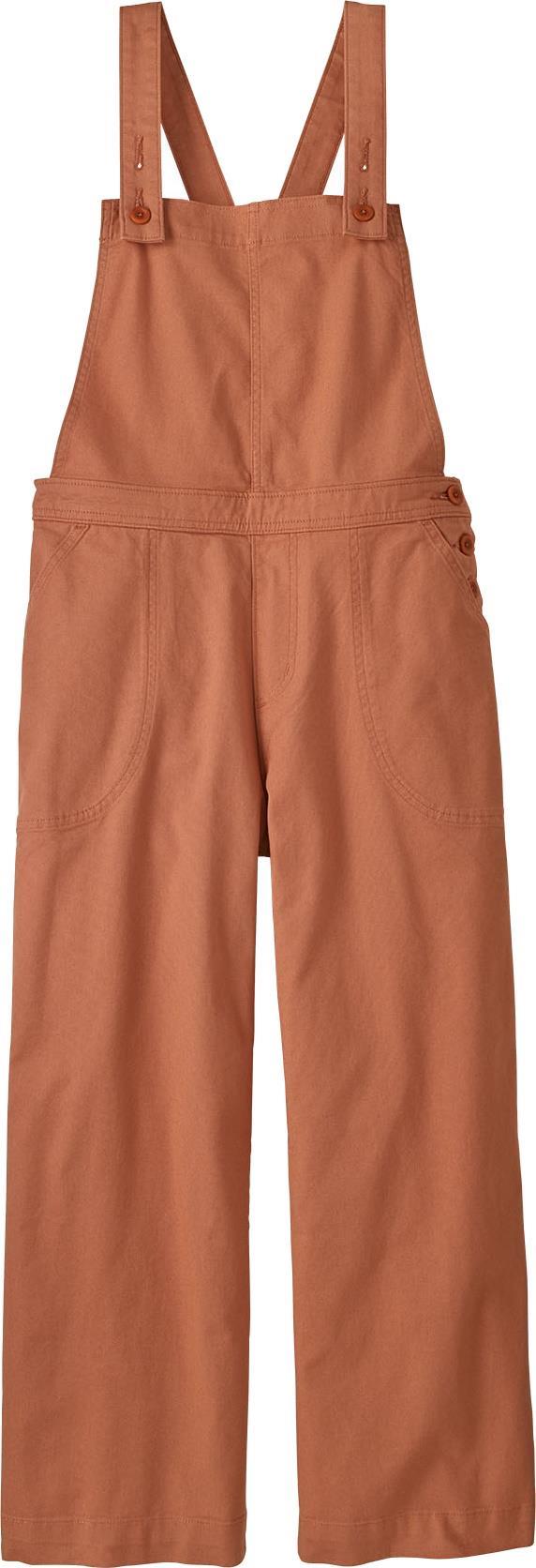 Stand Up Cropped Overalls - Womens - Sienna Clay 1