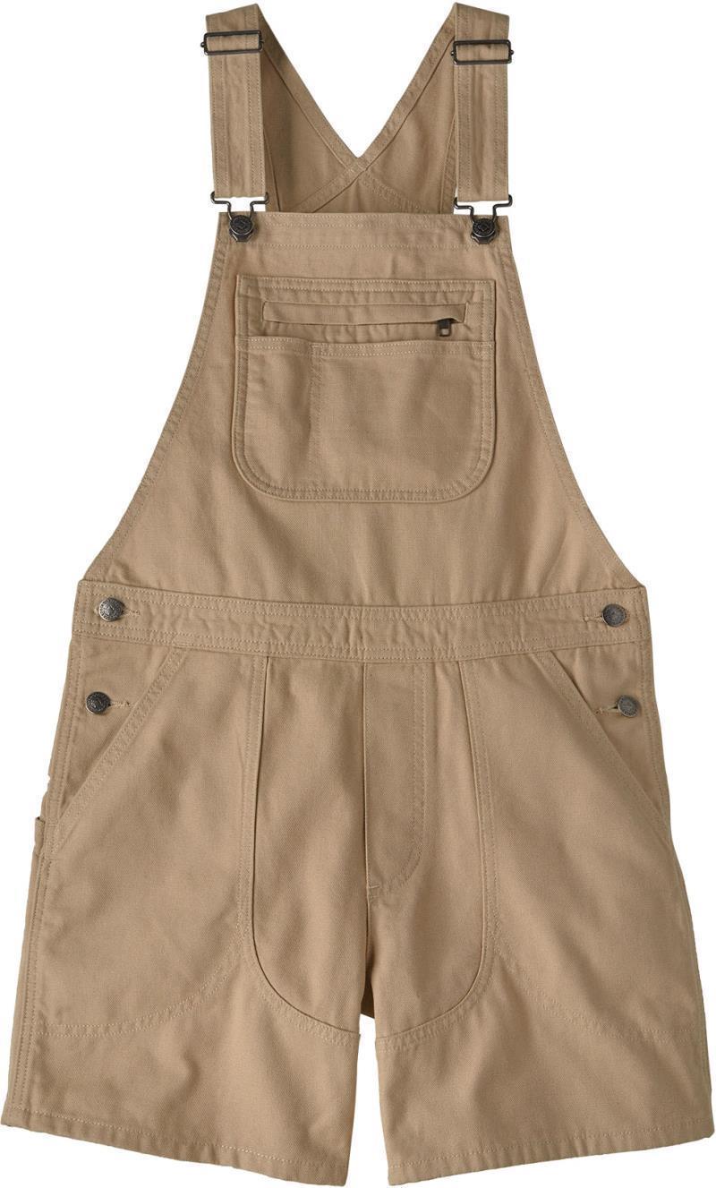 Stand Up Overalls, 5" Inseam - Womens - Oar Tan 1