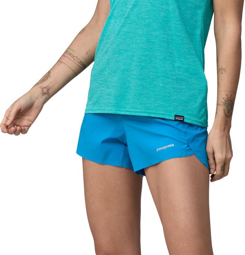 Strider Pro Shorts, 3.5" Inseam - Womens - Vessel Blue 2