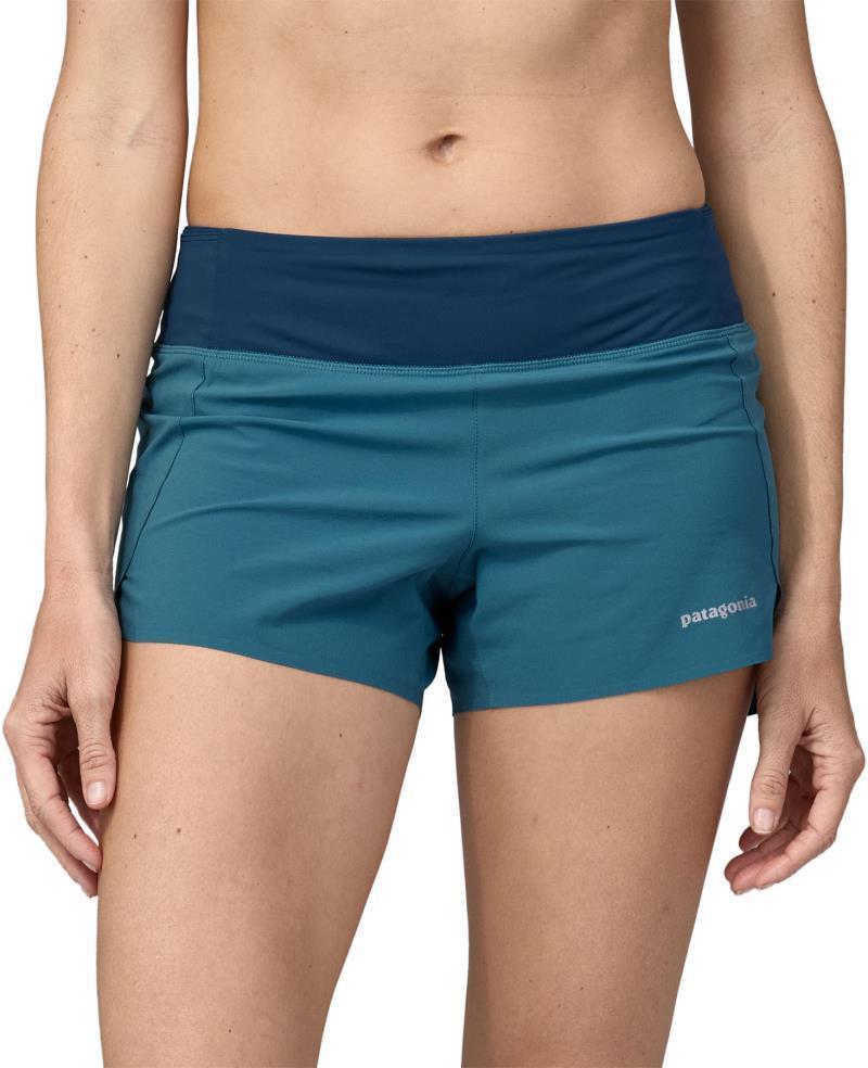 Strider Pro Shorts, 3.5" Inseam - Womens - Wavy Blue 2
