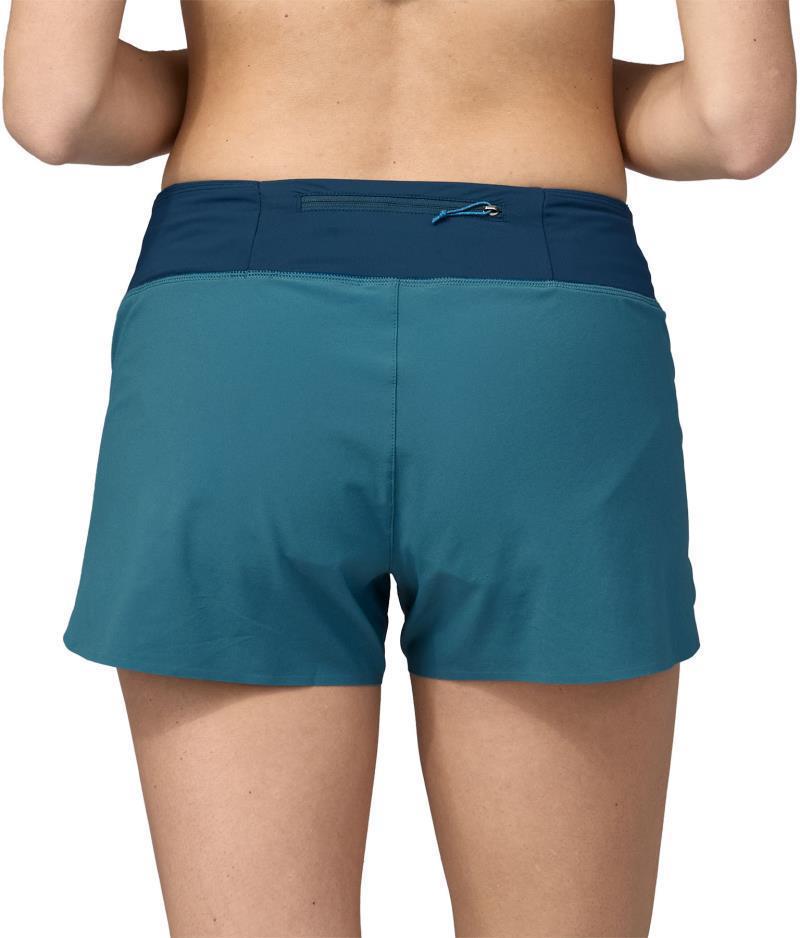 Strider Pro Shorts, 3.5" Inseam - Womens - Wavy Blue 3