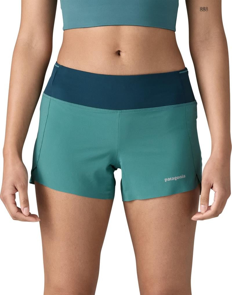 Strider Pro Shorts, 3.5" Inseam - Womens - wetland blue 1