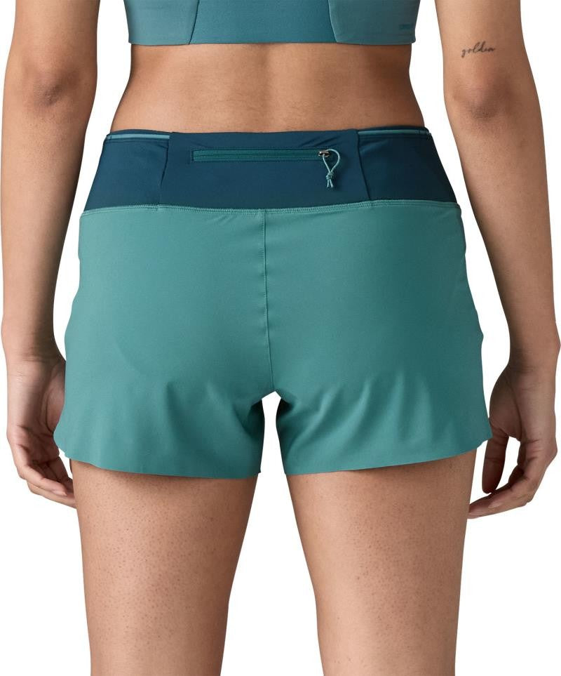 Strider Pro Shorts, 3.5" Inseam - Womens - wetland blue 1