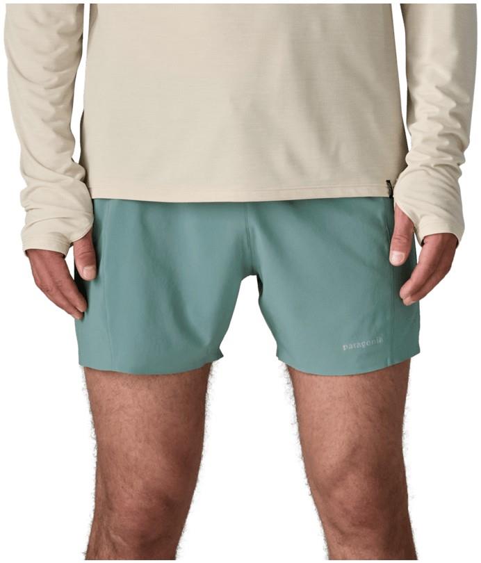 Strider Pro Shorts, 5" Inseam - Mens - blue sage 1