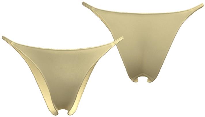 String Cheeky Bottoms - Womens - resin yellow 1