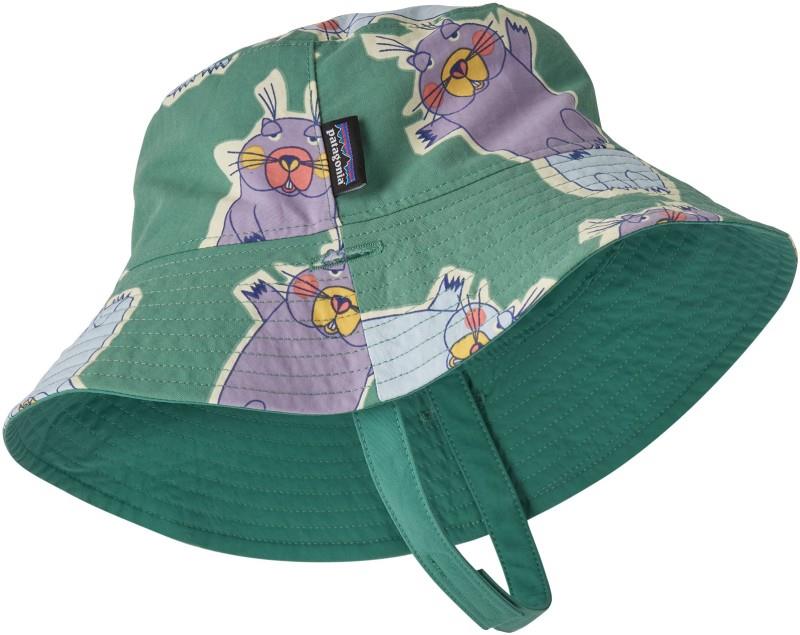 Sun Bucket Hat - Baby - meadow moose / rinsed green 1