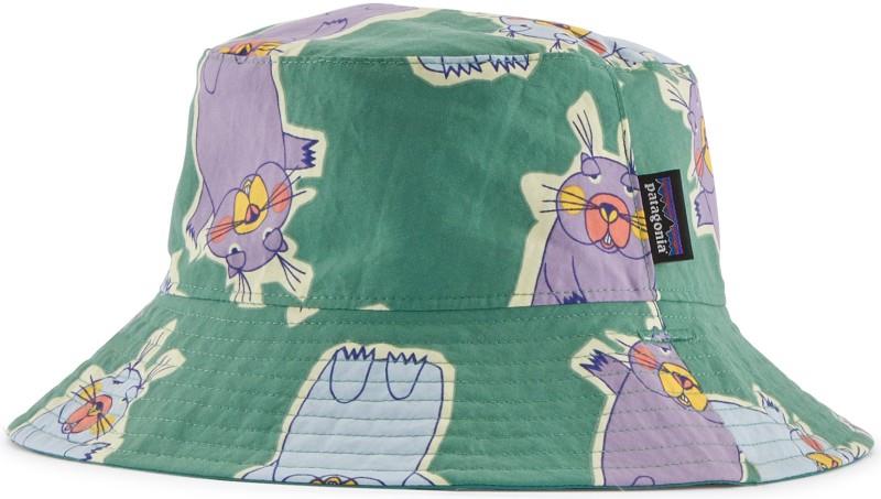 Sun Bucket Hat - Baby - meadow moose / rinsed green 1
