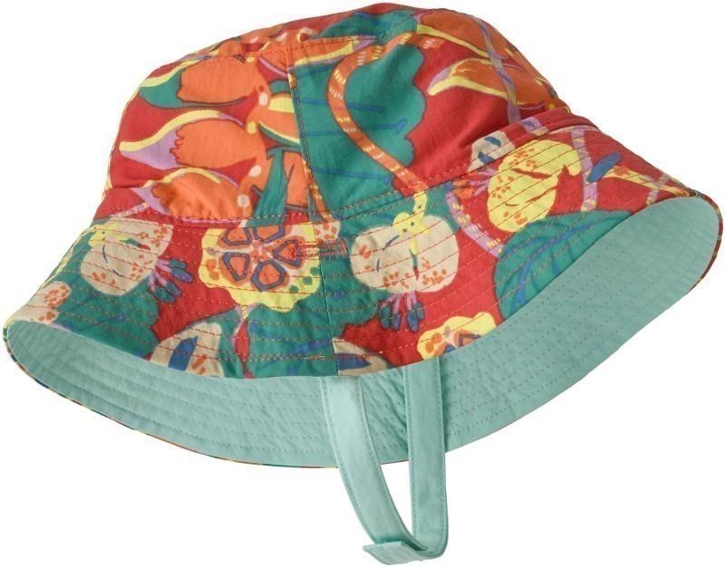 Sun Bucket Hat - Baby - tropiclimb / hot ember 1