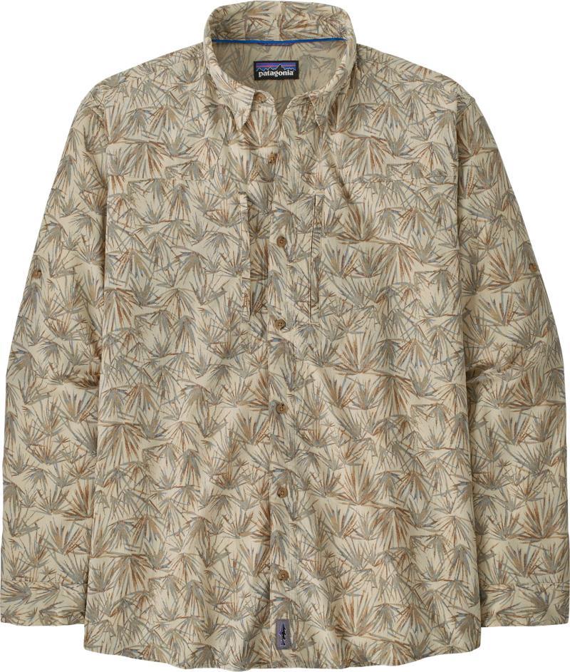 Sun Stretch LS Shirt - Mens - Grasslands / Dark Natural 1
