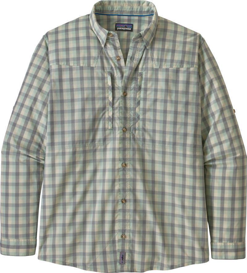 Sun Stretch LS Shirt - Mens - Gulf Coast / Gypsum Green 1