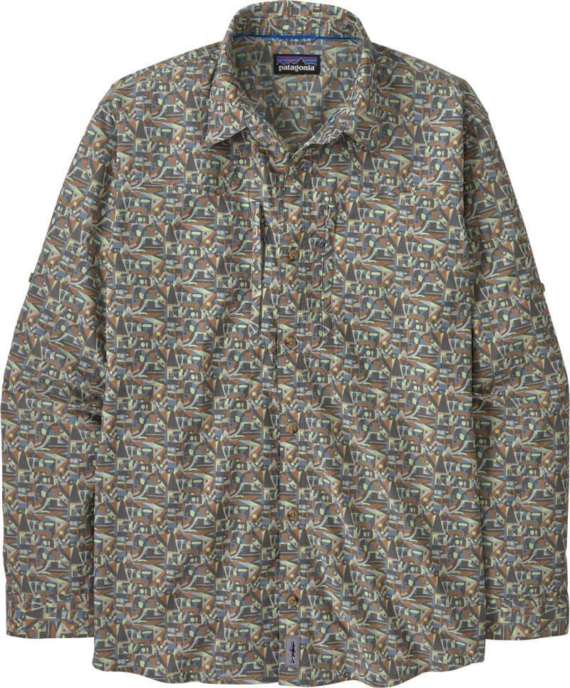 Sun Stretch LS Shirt - Mens - Lose Yourself / Utility Blue 1
