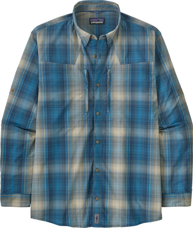 Sun Stretch LS Shirt - Mens - San Miguel / Wavy Blue 1