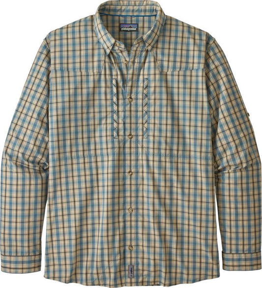 Sun Stretch LS Shirt - Mens - Watershed / Smolder Blue 1