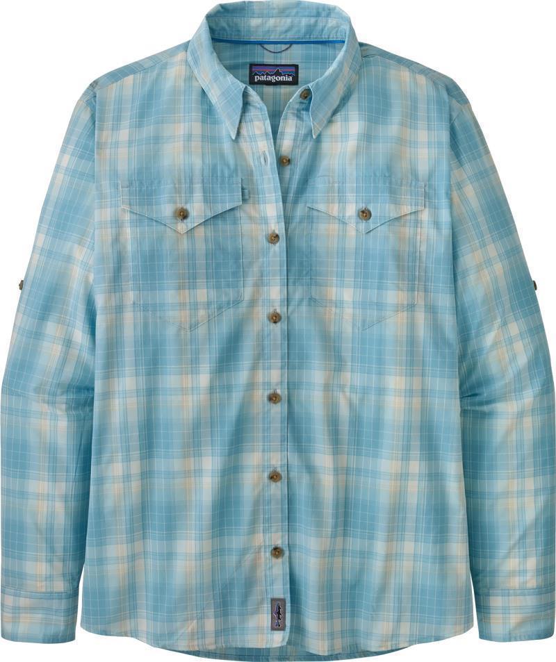 Sun Stretch LS Shirt - Womens - Minnow / Lago Blue 1