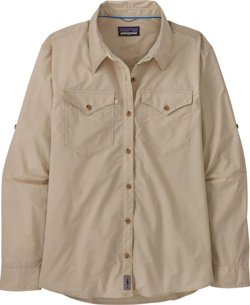 Sun Stretch LS Shirt - Womens - Pumice 1