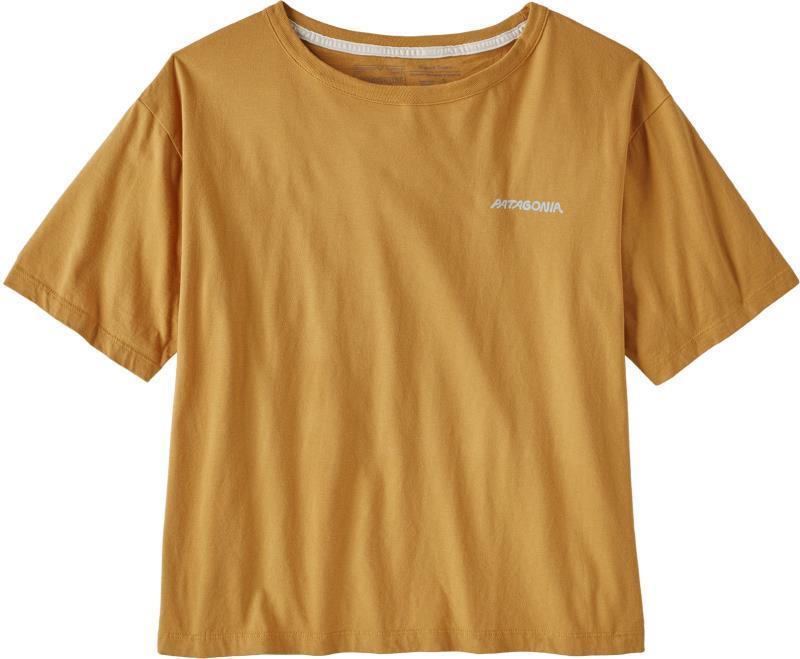 Sunrise Rollers Organic Easy Cut Tee - Womens - Pufferfish Gold 1
