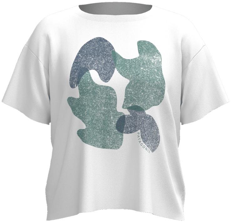 Sunshaped Shadows Easy-Cut Tee - Womens - white 1