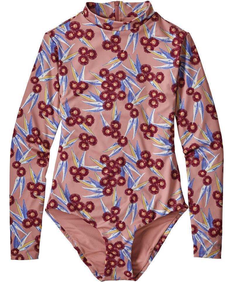 Swell Seeker 1pc Swimsuit LS - Womens - Las Flores / Flora Pink 1