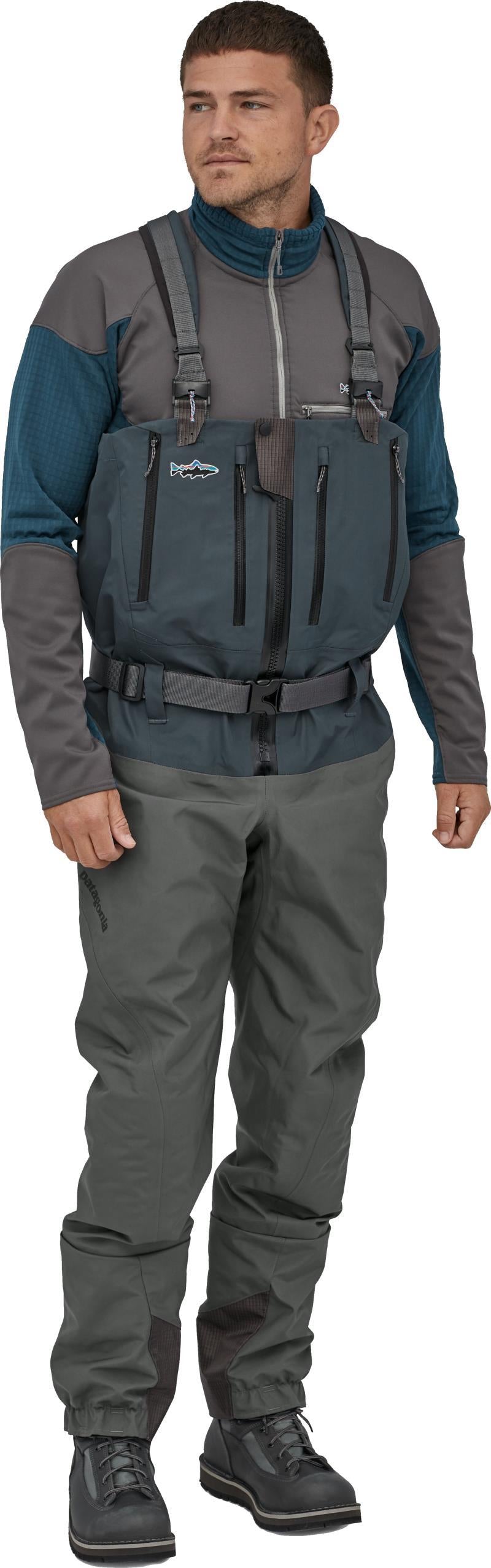 Swiftcurrent Expedition Zip Front Waders, Extended - Mens - forge grey 1