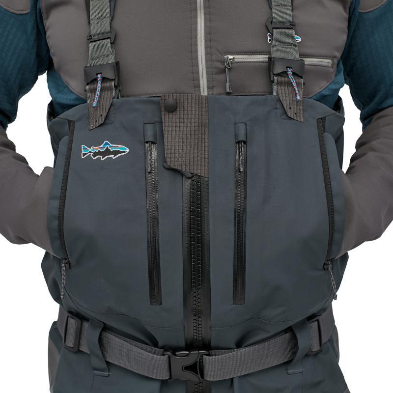 Swiftcurrent Expedition Zip Front Waders, Extended - Mens - forge grey 1