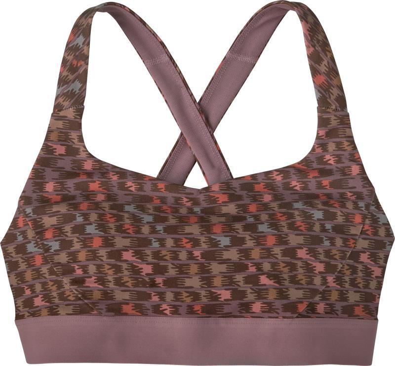 Switchback Sports Bra - Intertwined Hands / Evening Mauve 1