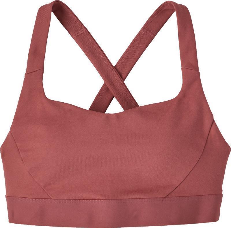 Switchback Sports Bra - Rosehip 1