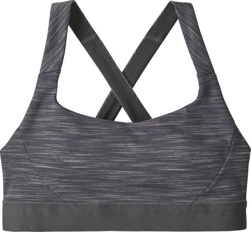Switchback Sports Bra - Space Dye / Forge Grey 1
