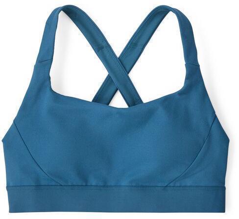 Switchback Sports Bra - Wavy Blue 1
