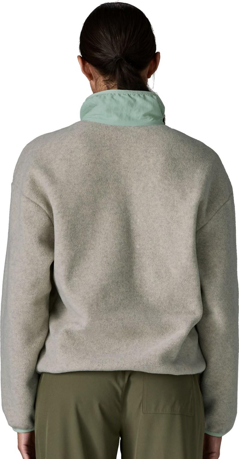 Synchilla Jacket - Womens - oatmeal heather w/thin ice 1