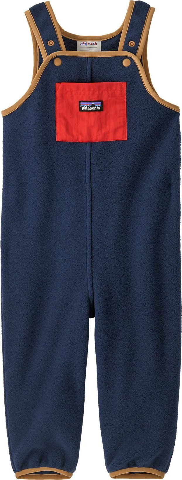 Synchilla Overalls - Baby - new navy w/madder red 1