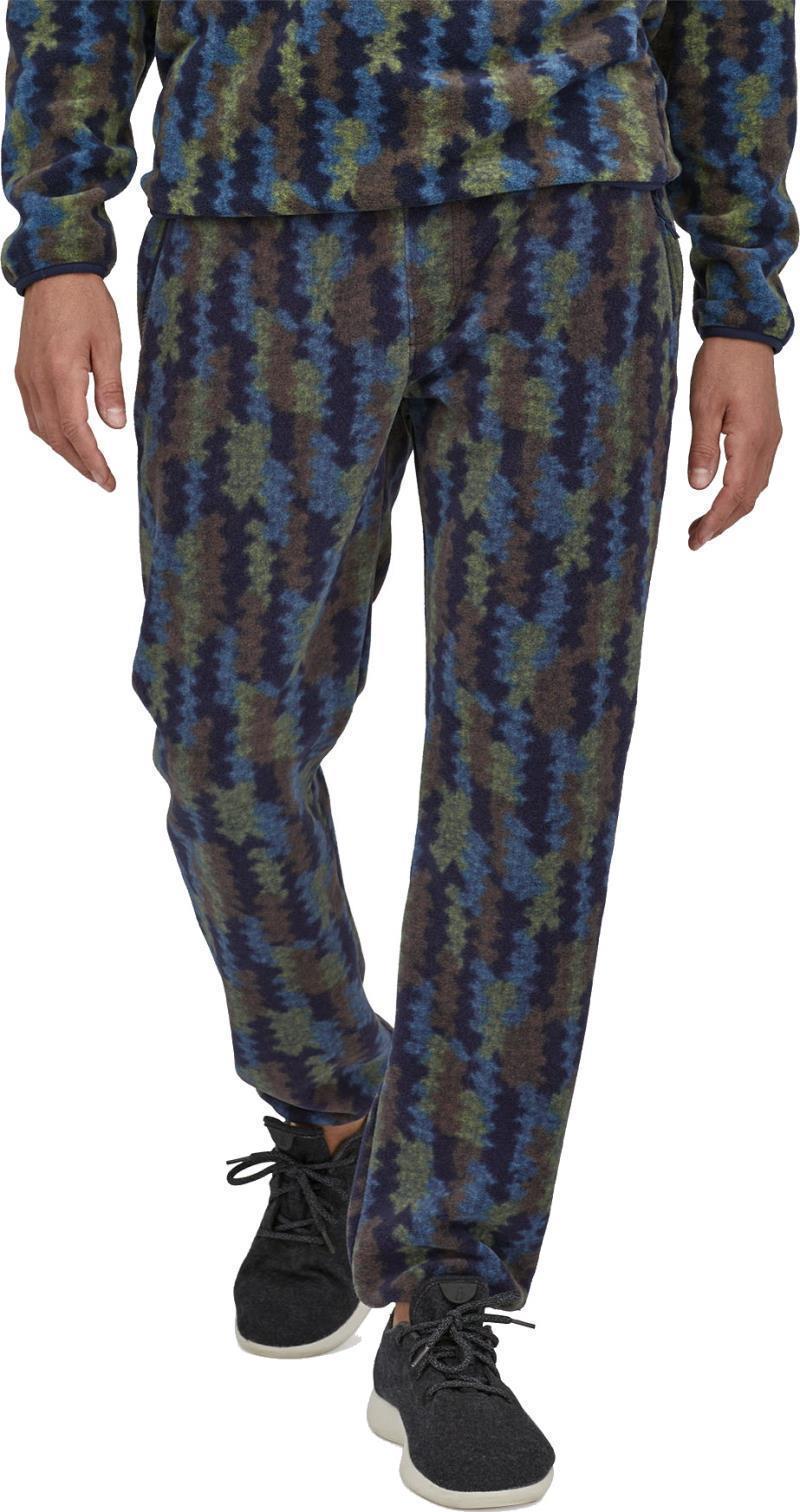 Synchilla Pants - Mens - Climbing Trees Ikat / New Navy 2