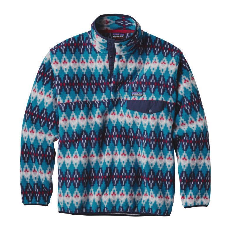 Synchilla Snap-T Pullover - Mens - forest carpet / deep sea blue 1