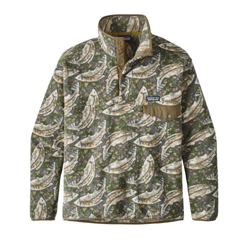 Synchilla Snap-T Pullover - Mens - leaping / industrial green 1