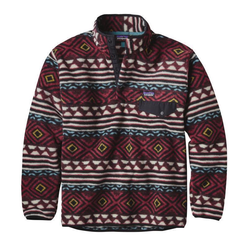 Synchilla Snap-T Pullover - Mens - saltillo / cinder red 1