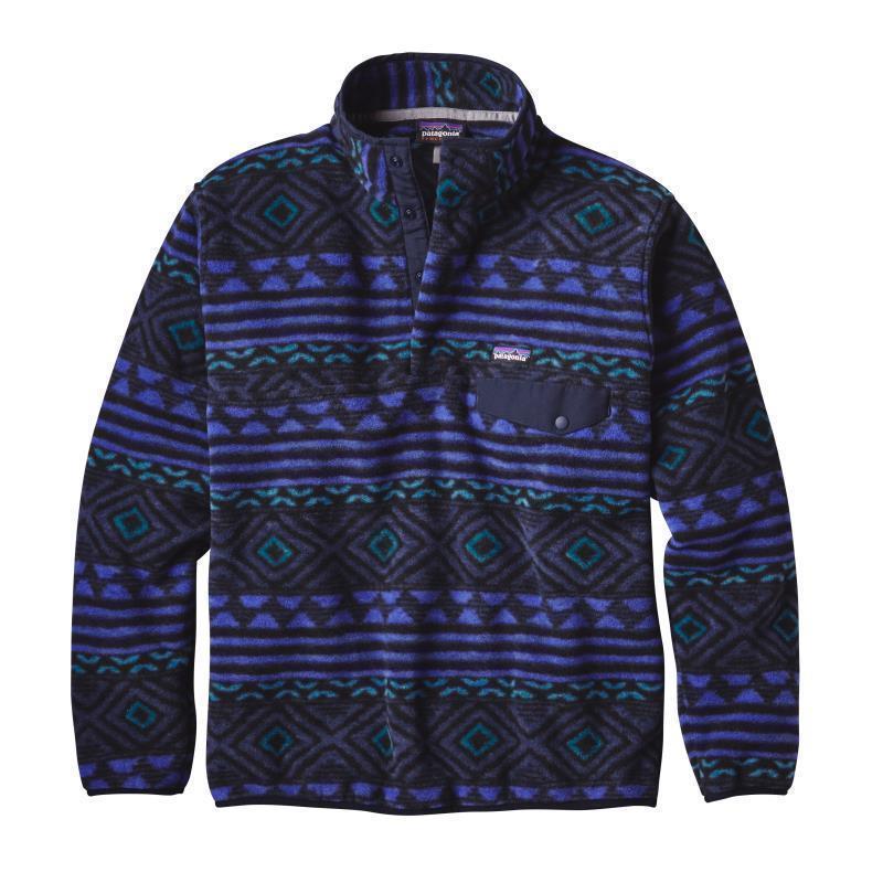 Synchilla Snap-T Pullover - Mens - saltillo / navy blue 1