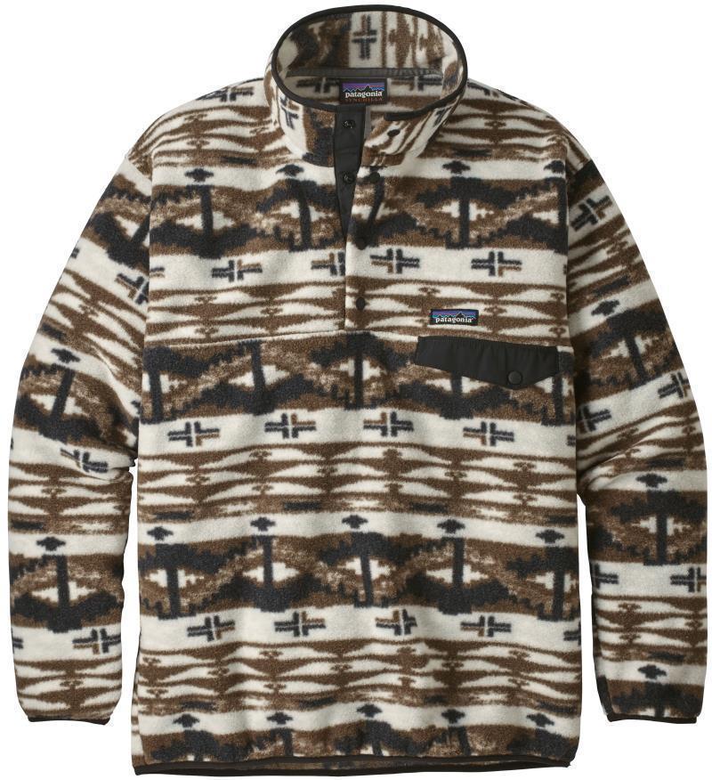 Synchilla Snap-T Pullover - Mens - shepherd knit / birch white 1