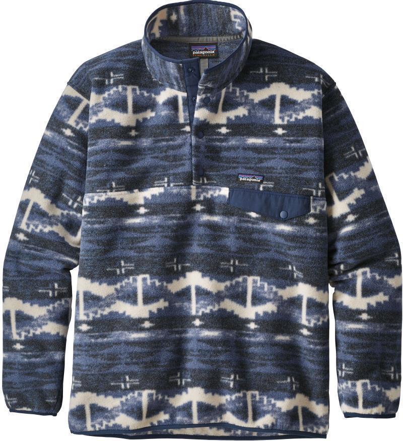 Synchilla Snap-T Pullover - Mens - shepherd knit / stone blue 1