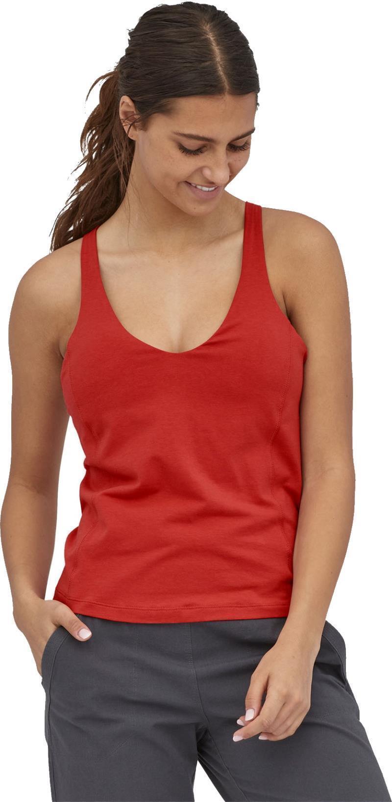 Tadra Tank - Womens - sumac red 1